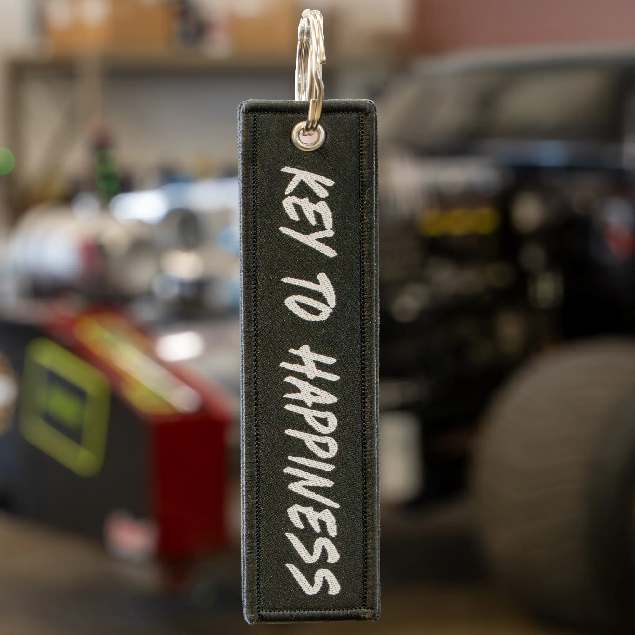 WP "Key To Happiness" Key Chain